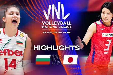 BUL vs.  JPN – Highlights Week 1 | Women’s VNL 2023