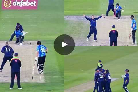 Vitality T20 Blast 2023 [WATCH]: Essex’s Simon Harmer takes a brilliant hat-trick against Sussex
