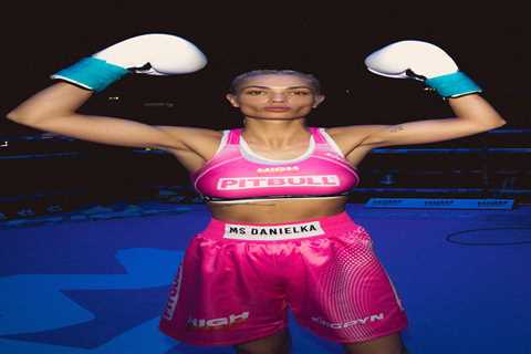 Who is Ms. Danielka and what’s her boxing record?