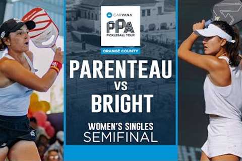 10 Minute Semifinal Women's Singles Match