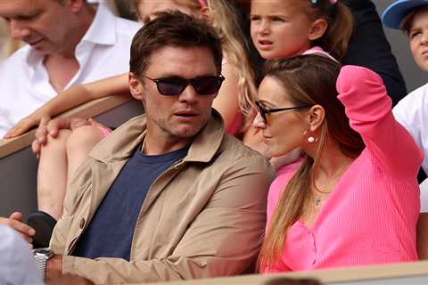 Tom Brady chats to Djokovic’s stunning wife Jelena at star-studded French Open final with Mbappe..