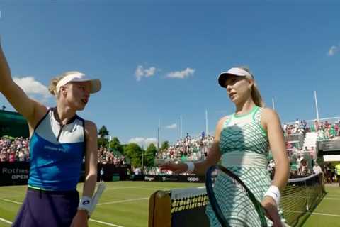 Fuming British tennis star slams her own friend’s ‘unprofessional gesture’ in awkward row just..