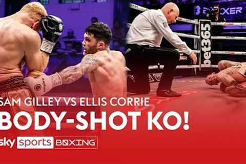 CRUNCHING BODY-SHOT KO! 😱  Sam Gilley vs Ellis Corrie