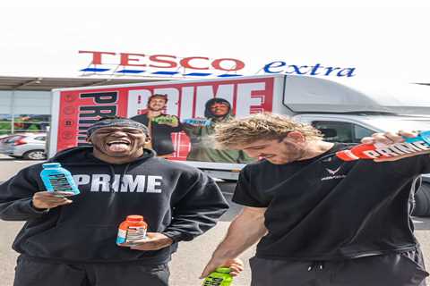 KSI and Logan Paul’s Prime drink to ‘finally’ be sold at Tesco after shop feared for security..