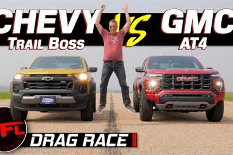 The $8,000 Drag Race! Should You REALLY Spend More for the High Output 2023 Chevy Colorado?