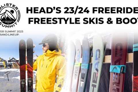 HEAD’s 23/24 Freeride & Freestyle Collections | Blister Summit 2023 Brand Lineup