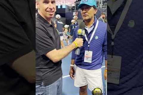 Zubin Mehta Interview MLP San Clemente 2023 Super Final #shorts #pickleball