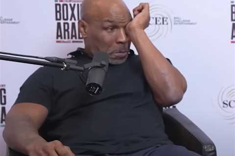 Mike Tyson breaks down in tears after emotional speech from Tyson Fury’s dad John