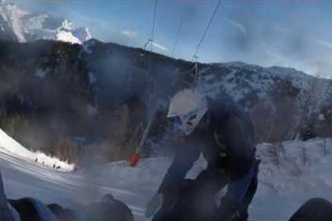 Fatal Snowboarding Crash...