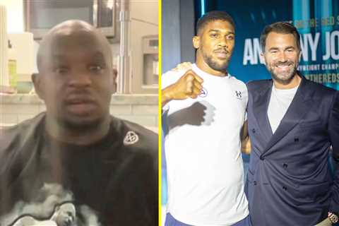 ‘Shut up, no-one cares’ – Dillian Whyte blasts Eddie Hearn as he gives concerning update on Anthony ..