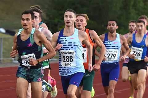 Marc Scott out-kicks Emile Cairess over 3000m at BMC Watford