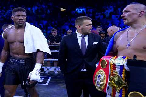 Anthony Joshua will fight Deontay Wilder on the SAME NIGHT as Oleksandr Usyk’s next bout, says..