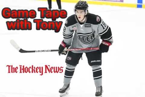 Game Tape with Tony: RW Jayden Perron of the Chicago Steel (2023 NHL Draft)