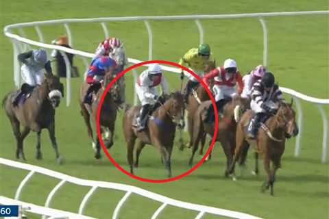 Racing row explodes as punters demand giant ban for jockey’s ‘appalling’ ride on horse whose odds..