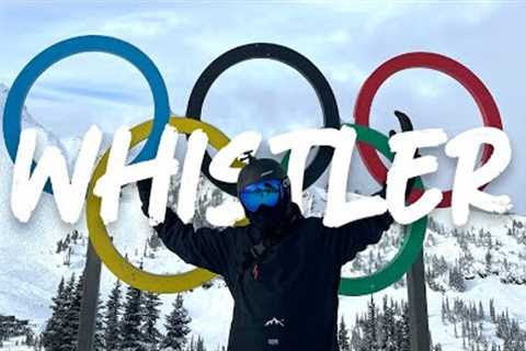 My first time skiing at Whistler as a beginner! - North America''s largest ski resort.