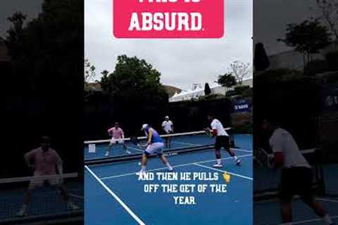 The craziest 5 seconds of pickleball EVER