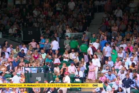 Wimbledon clash STOPPED due to medical emergency in crowd as fans rush to scene on No.1 Court