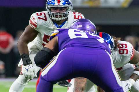 Giants’ linebacker Jarrad Davis reportedly out ‘long-term’ after surgery