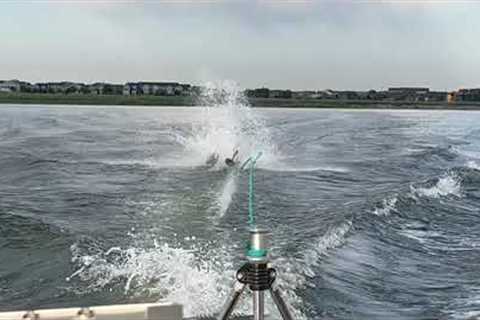 Nathans first water ski all clips July 12, 2023