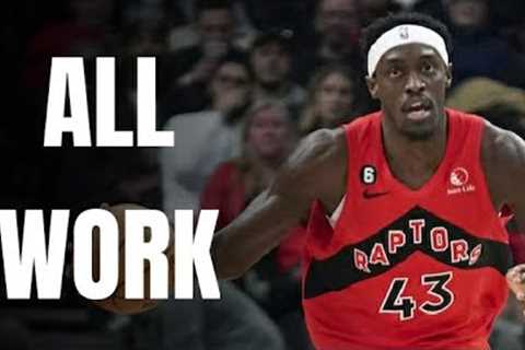 RAPTORS FAMILY: PASCAL SIAKAM REMINDS US OF WHAT HE'S  ABOUT..