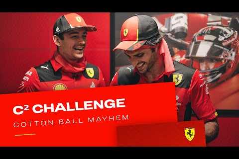 2023 C² Challenge | Cotton Ball Mayhem with Charles Leclerc and Carlos Sainz