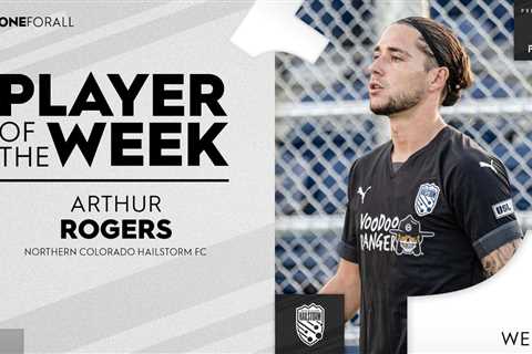 Roger that 🫡 | Arthur Rogers | USL League One Player of the Week