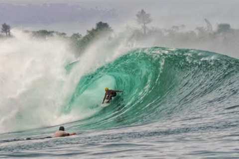 INDONESIA FINALLY TURNS ON!! SUPERSESSION SURFING 8-10 FT POINT BREAK (July 2023)