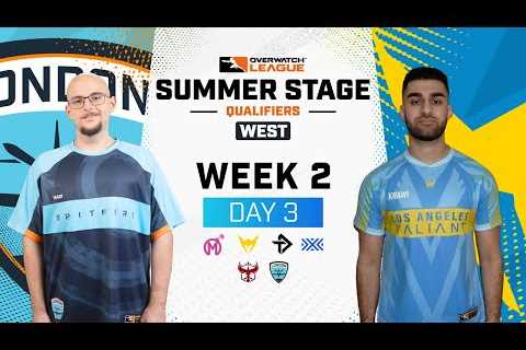 Overwatch League 2023 Season | Summer Qualifiers West | Week 2 Day 3