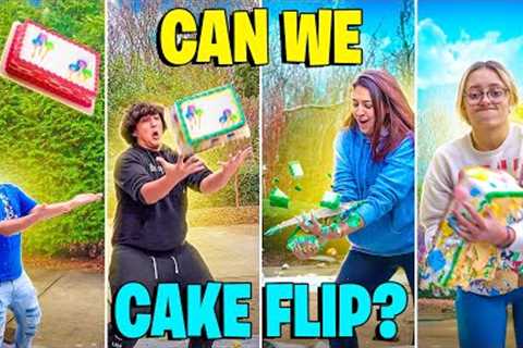 Cake Flipping! Challenge Gone Wrong (FV Family)