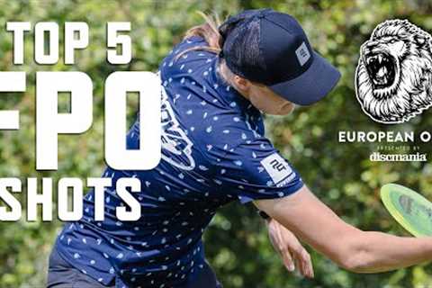 The 5 BEST Shots from the European Open (FPO)