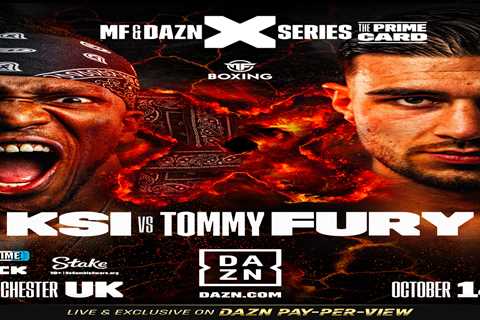 KSI and Tommy Fury Set to Clash in Epic Battle at Manchester Arena