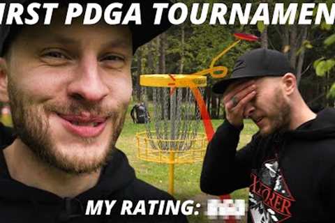 My first PDGA tournament (the BEST and WORST rounds of my life!!)