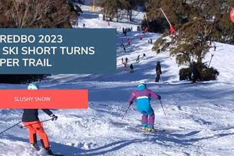 Thredbo 2023 | GS Ski Short Turns on Super Trail