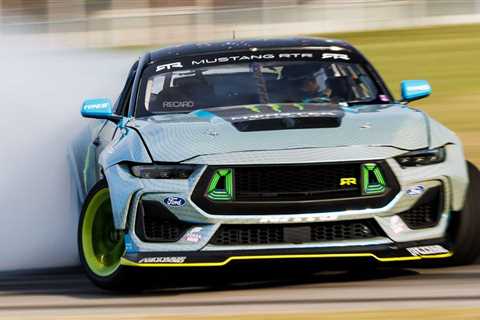 2024 Ford Mustang Gets Sideways With RTR Spec 5 Formula Drift Race Car
