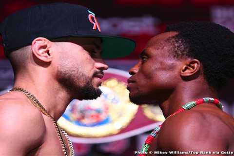 Robeisy Ramirez 125.6 vs. Isaac Dogboe 124.6 – weigh-in results for Saturday on ESPN+