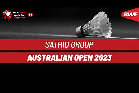 SATHIO GROUP Australian Open 2023 | Day 3 | Court 4 | Round of 16