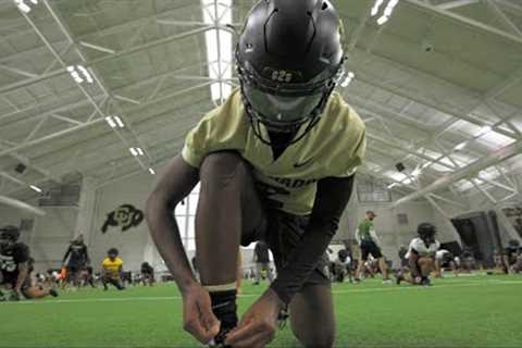 First Practice of CU Fall Camp