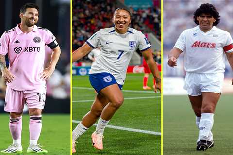 England Women’s World Cup star Lauren James given Lionel Messi and Diego Maradona comparison by her ..