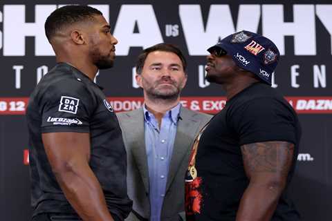 Eddie Hearn 'shocked' by Dillian Whyte's failed doping tests as he reveals why Anthony Joshua KO'd..