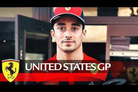 Charles' message after the United States GP