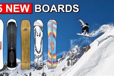 5 Brand New Snowboards for Winter 2024 - Aeronaut, Off Ramp, Cruiser +, Hovercraft 2.0 &..