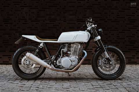 Going solo: A crisp Yamaha SR500 street tracker from Poland