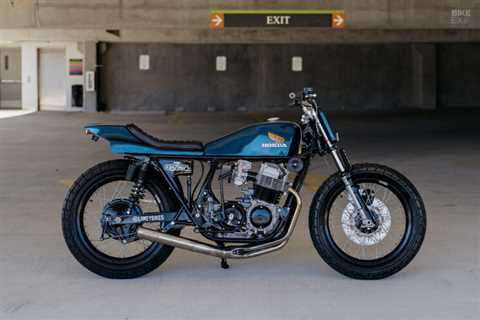 Not like the others: Limey Bikes’ Honda CB750 flat tracker