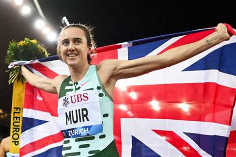 Laura Muir enjoys emphatic 800m win in Zurich