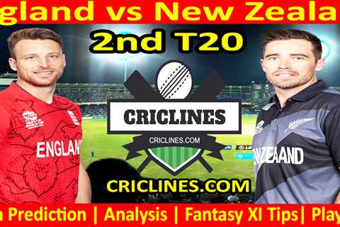 Today Match Prediction-ENG vs NZ-2nd T20-2023-Dream11-Who Will Win Today