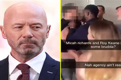 Alan Shearer sings Rocky music to Micah Richards as he grills him over Roy Keane video