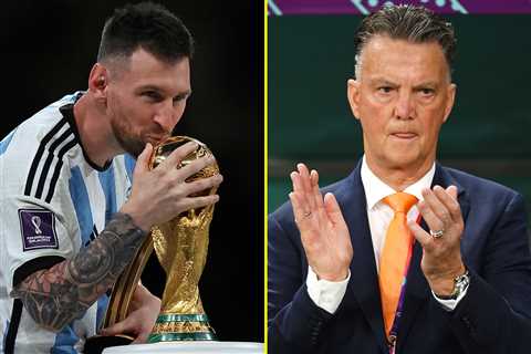 Louis van Gaal makes shock claim that the 2022 World Cup was rigged to help Argentina and Lionel..