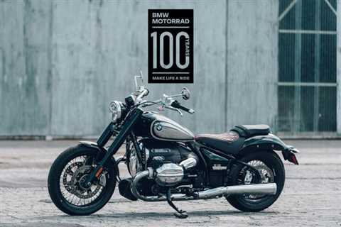 Retrospektive: The BMW R 18 gets the 100 Years treatment