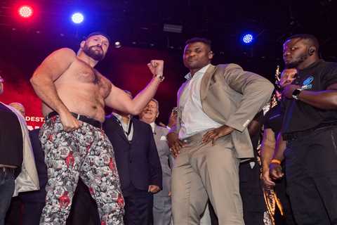 Mike Tyson Puts Francis Ngannou through Intense Workout for Tyson Fury Showdown