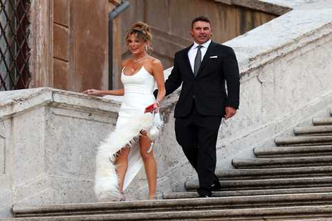 Brooks Koepka's Wife Jena Sims Adds Glamour to the Spanish Steps in Rome Ahead of Ryder Cup